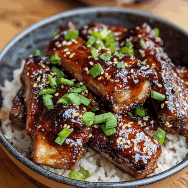 Sticky Asian Pork Ribs: A Finger-Licking Delight