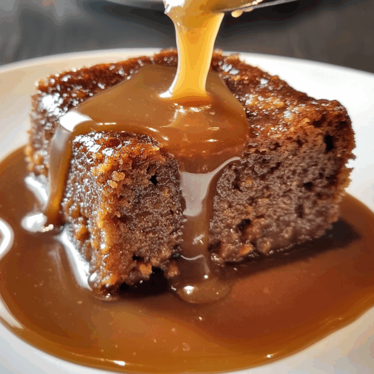 Sticky Toffee Pudding with Caramel Sauce