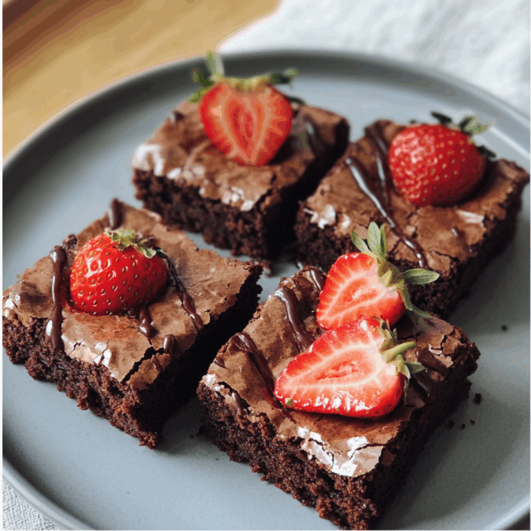 Irresistible Strawberry Brownies: A Fusion of Fudgy and Fruity Bliss