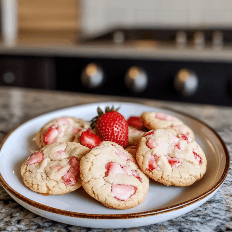 Strawberry Cheesecake Cookies: Irresistible Bite-Sized Bliss