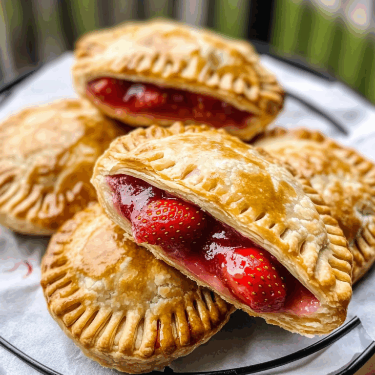 Delicious Strawberry Hand Pies