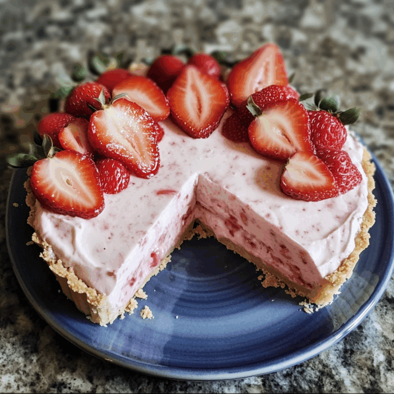 Strawberry Icebox Pie: A Creamy, Dreamy Summer Treat
