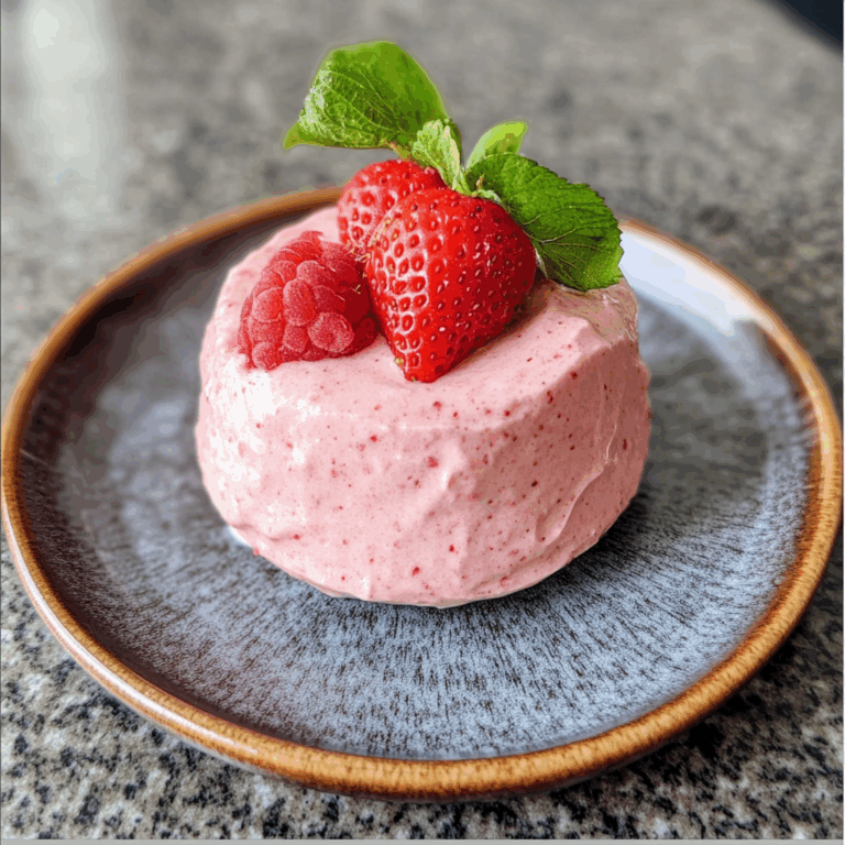 Delightful Strawberry Mousse: A Creamy Delight