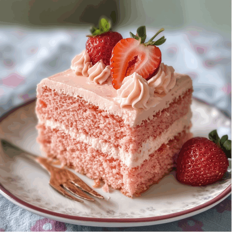 Irresistible Strawberry Sheet Cake