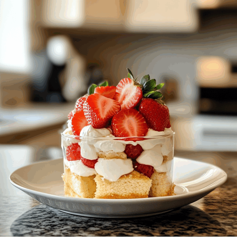 Strawberry Shortcake Trifles: A Delightful Dessert Delight