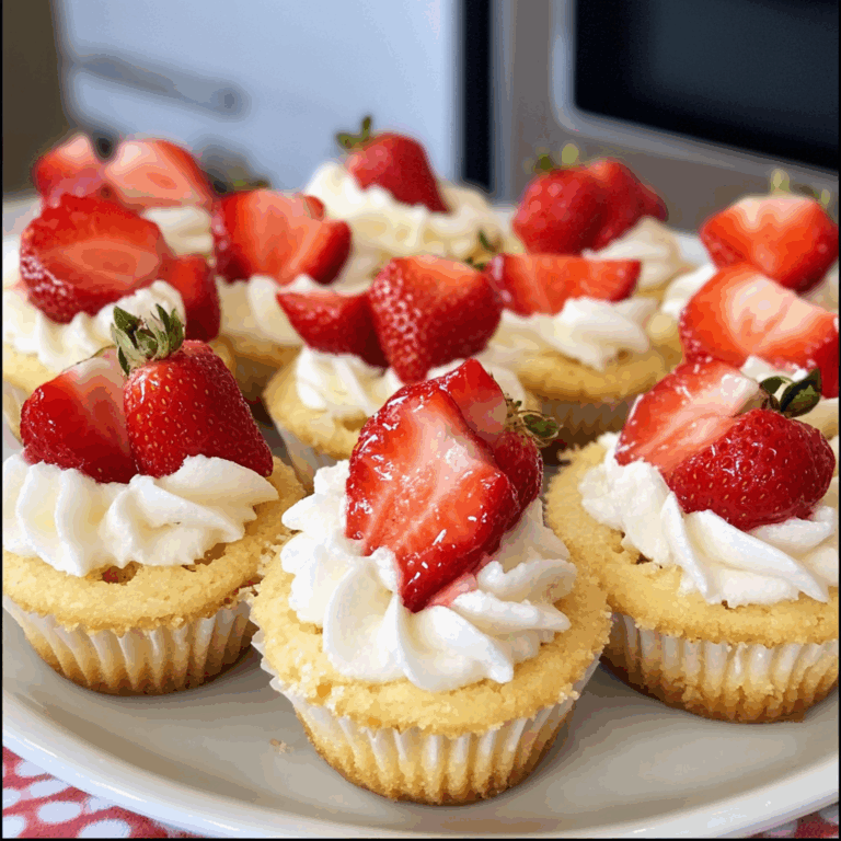 Strawberry Sugar Cookie Cups