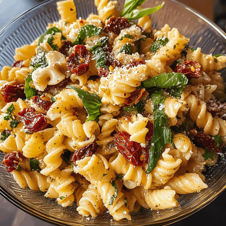 Creamy Sun-Dried Tomato Pasta Salad