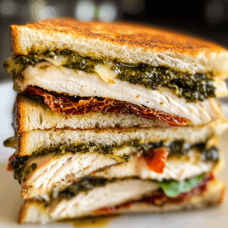 Sun-Dried Tomato Pesto Turkey Sandwich