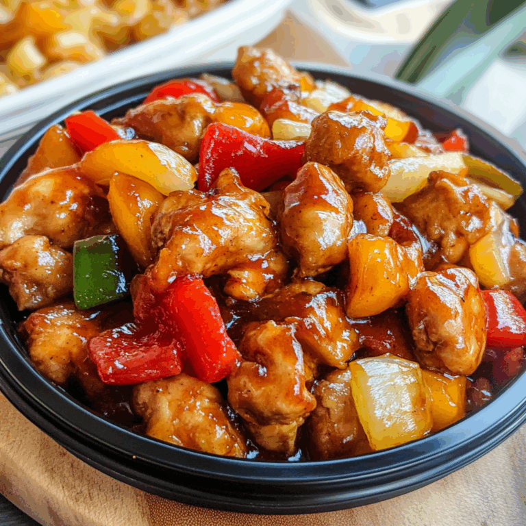 Sweet and Sour Chicken: A Beloved Chinese-Inspired Dish