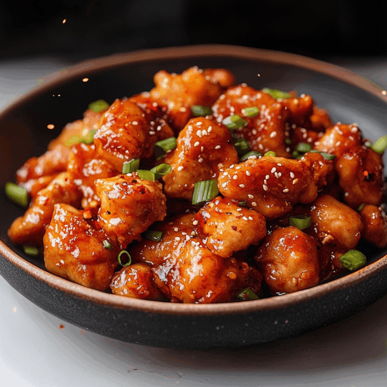 Sweet and Spicy Chicken