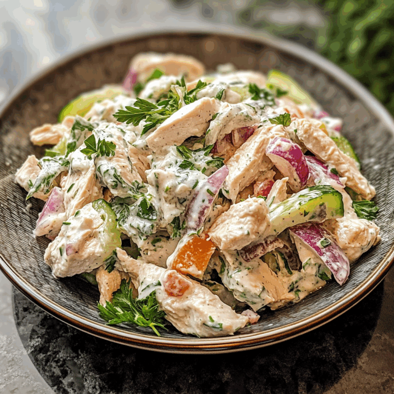 Tzatziki Chicken Salad: A Refreshing Greek-Inspired Delight