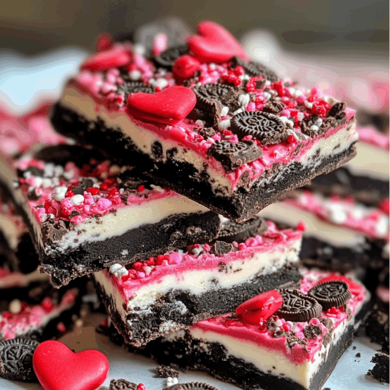 Valentine’s Day Oreo Cookie Bark