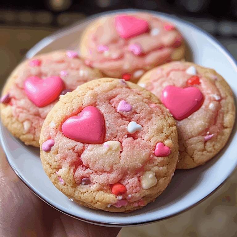 Irresistible Valentine’s Day Cake Mix Cookies