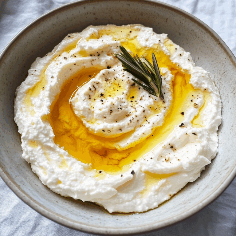 Whipped Ricotta With Honey: A Decadent and Versatile Delight