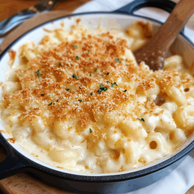 Creamy White Cheddar Mac and Cheese