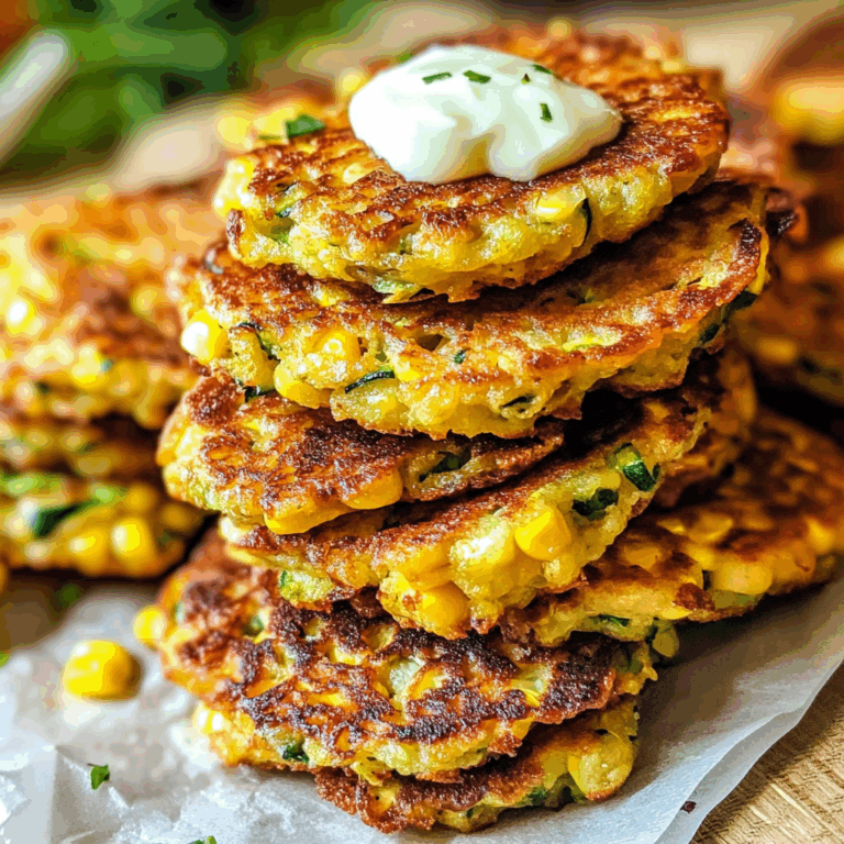 Zucchini Corn Fritters: A Delicious and Versatile Vegetable Delight