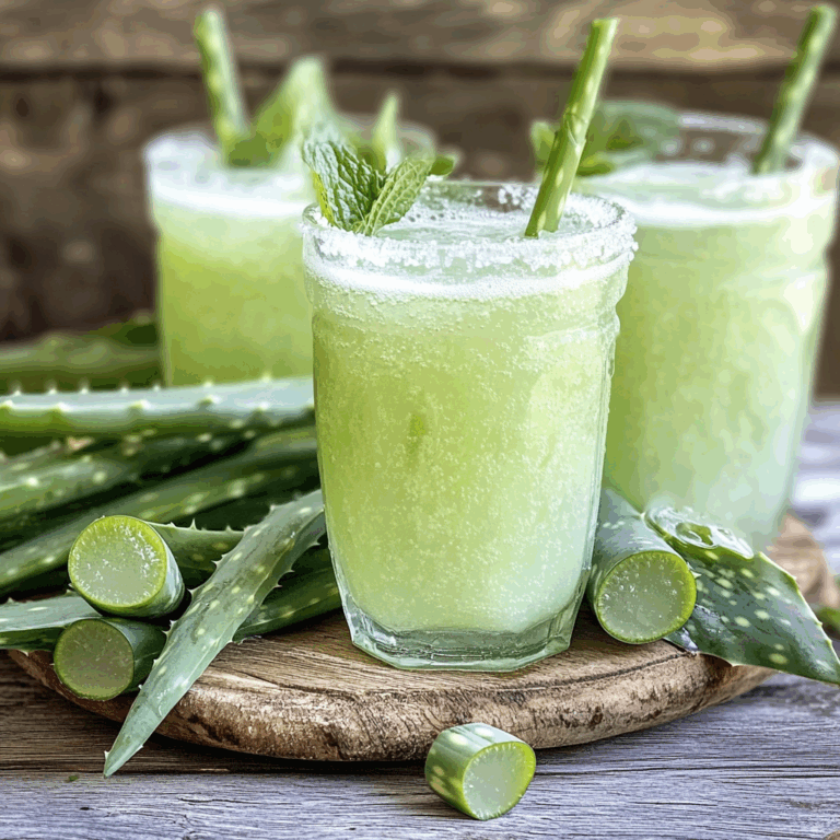 Refreshing Aloe Vera Juice Drinks for Hydration and Wellness