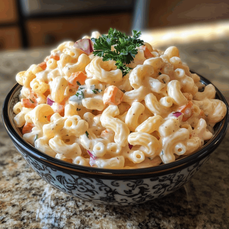 Amish Macaroni Salad: A Delightful Taste of Tradition