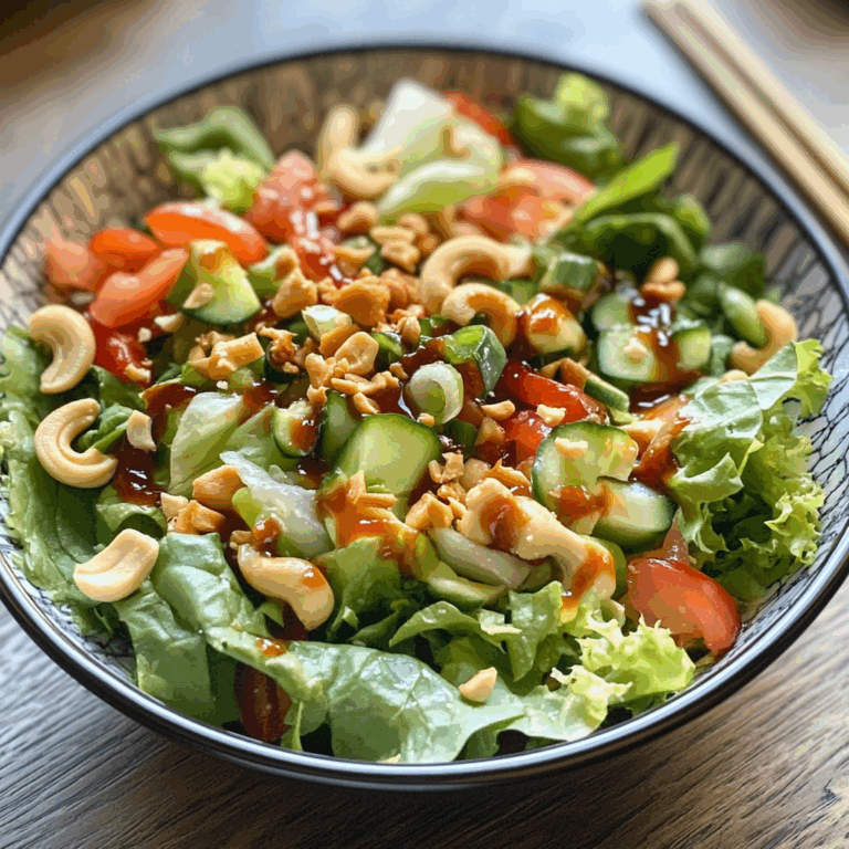 Vibrant and Nutritious Asian-Inspired Salad