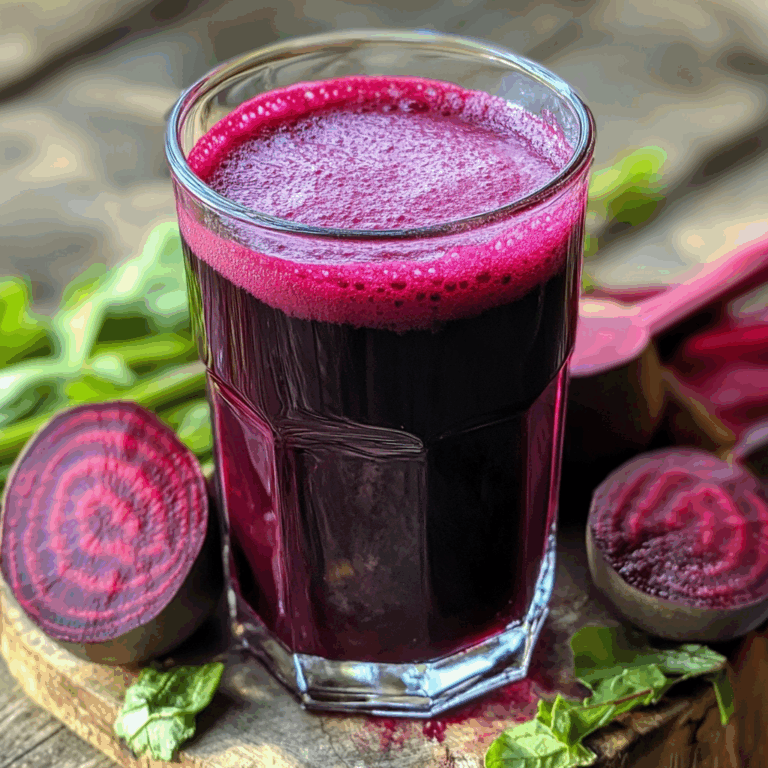 Beet Juice for Iron: A Nutrient-Dense Boost