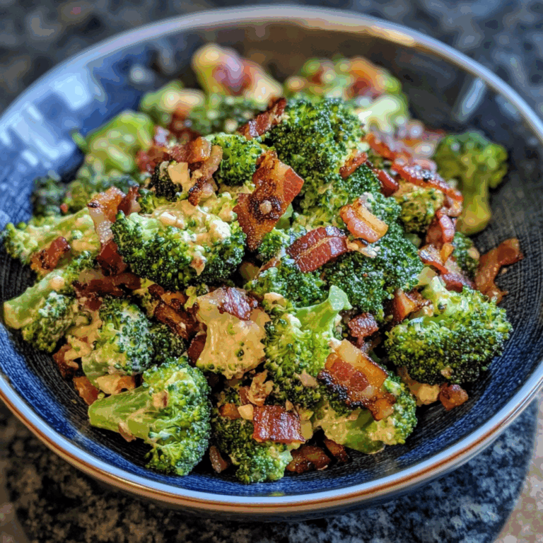 Broccoli Bacon Salad: A Crowd-Pleasing Flavor Explosion