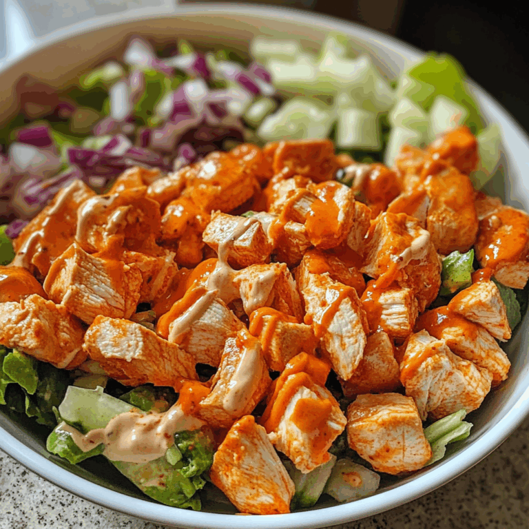 Delicious Buffalo Chicken Salad for a Flavorful Meal