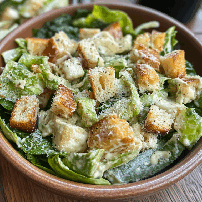 Classic Caesar Salad Recipe: A Timeless Crowd-Pleaser