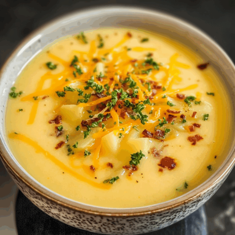 Creamy Cheese Potato Soup: A Comforting Classic
