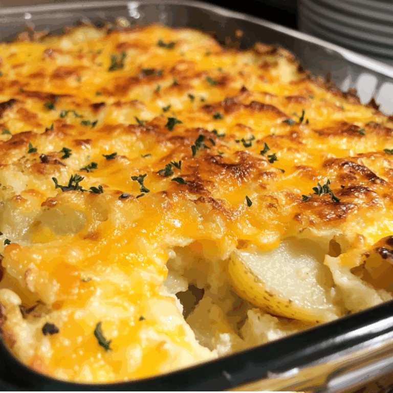 Cheesy Potato Breakfast Casserole