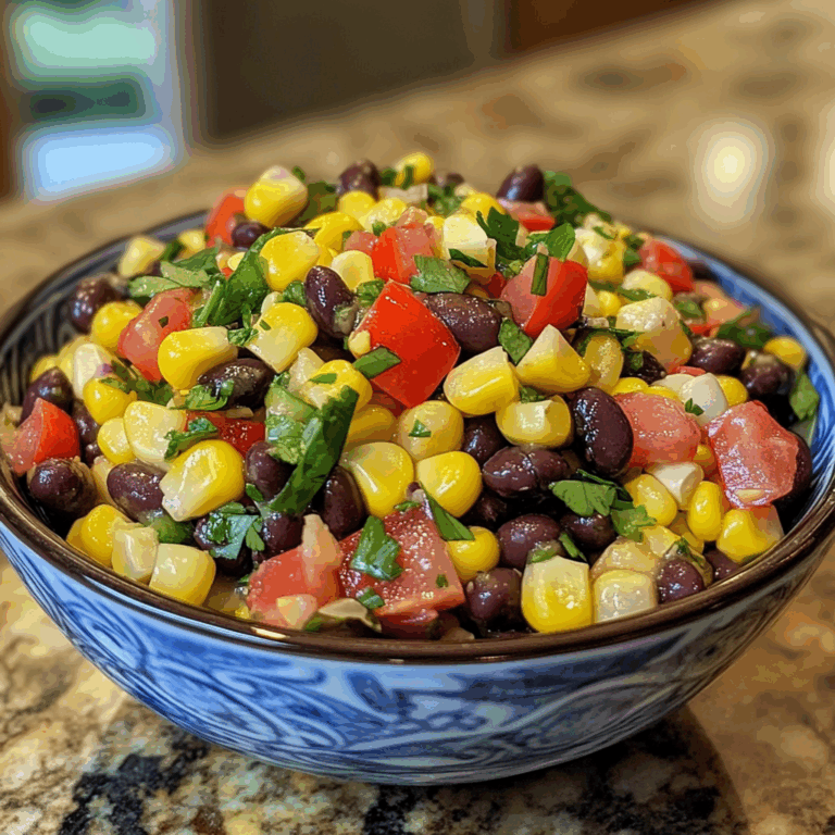 Delicious Corn and Black Bean Salad