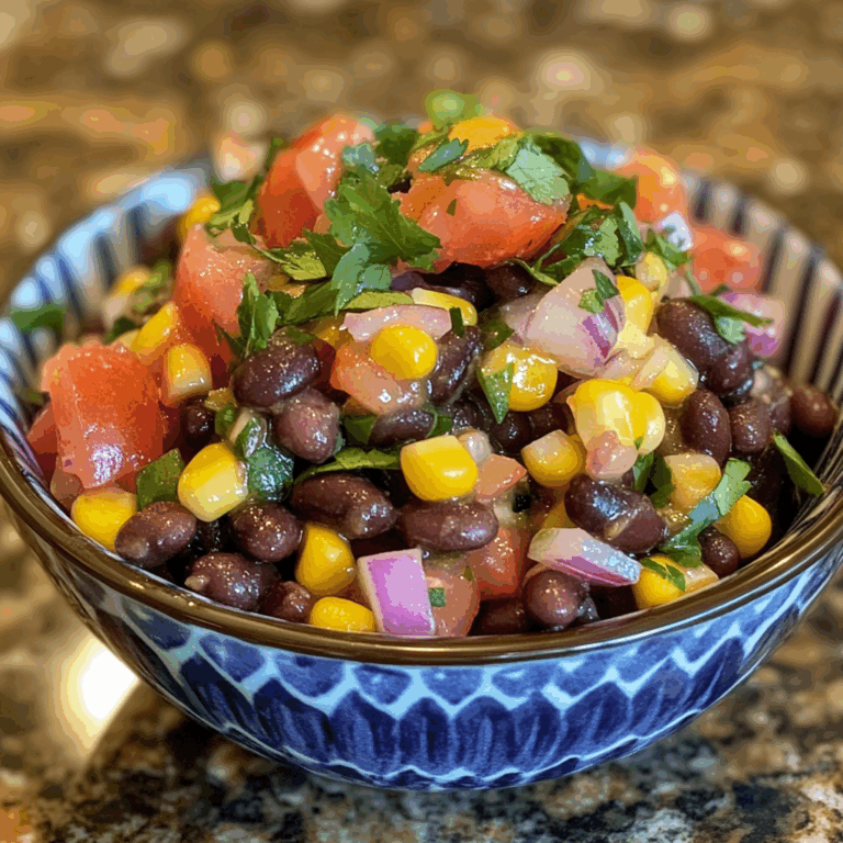 Vibrant Corn and Black Bean Salad
