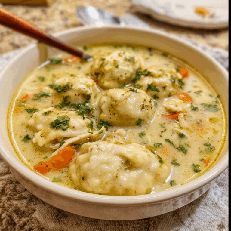 Cozy Chicken Dumpling Soup: A Comforting Classic