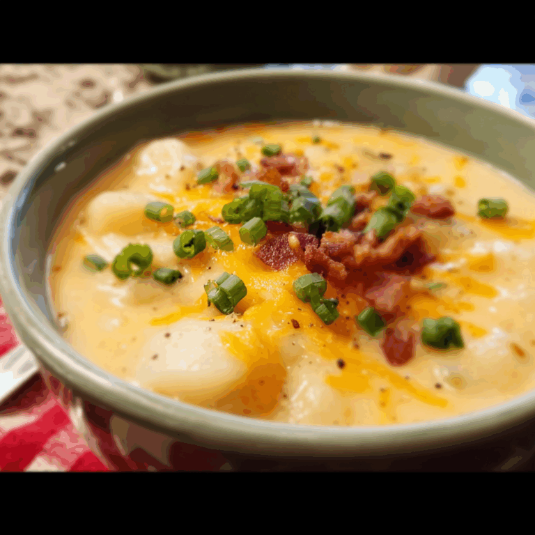Crock Pot Cheesy Potato Soup