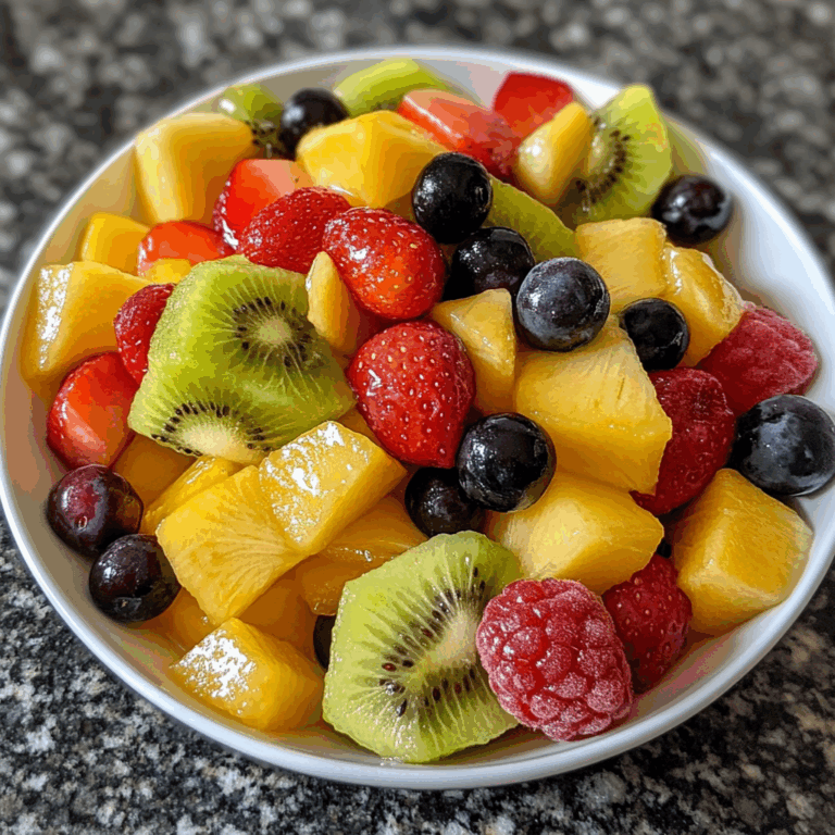 Fresh Fruit Salad: A Delightful and Nutritious Delight