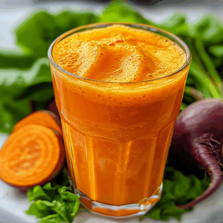 Vibrant Golden Beet Juice: A Nutrient-Rich Elixir