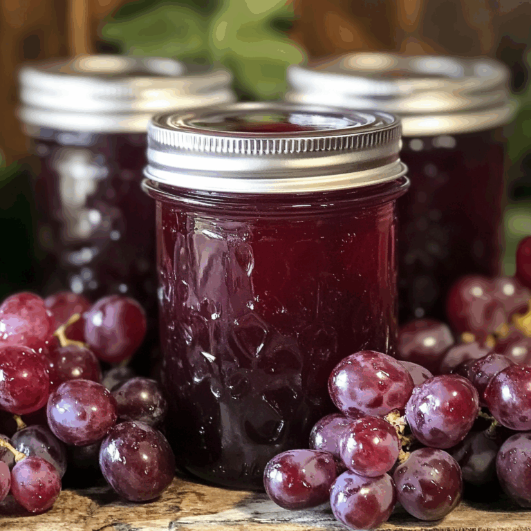Grape Juice Jelly: A Delightful Homemade Treat