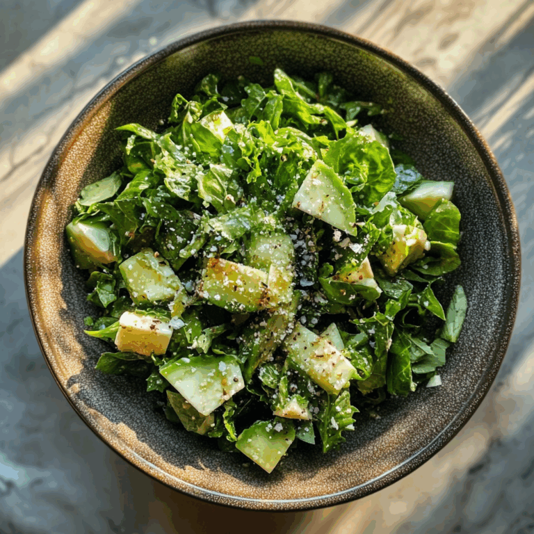Refreshing Green Goddess Salad