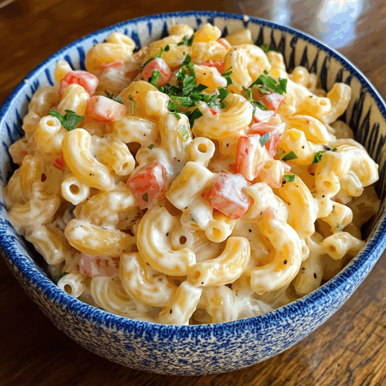 Authentic Hawaiian Macaroni Salad