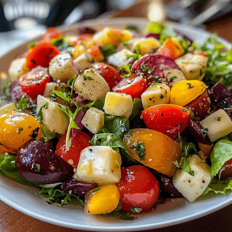 Authentic Italian Salad: A Flavorful Journey