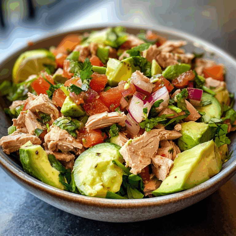 Zesty Mexican Tuna Salad: A Delightful Twist on a Classic