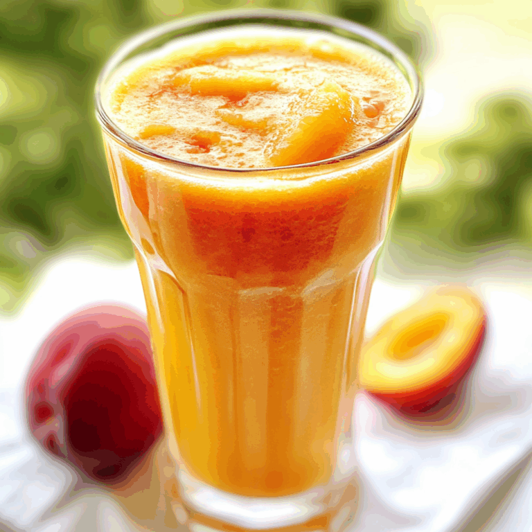 Refreshing Nectarine Juice: A Taste of Summer
