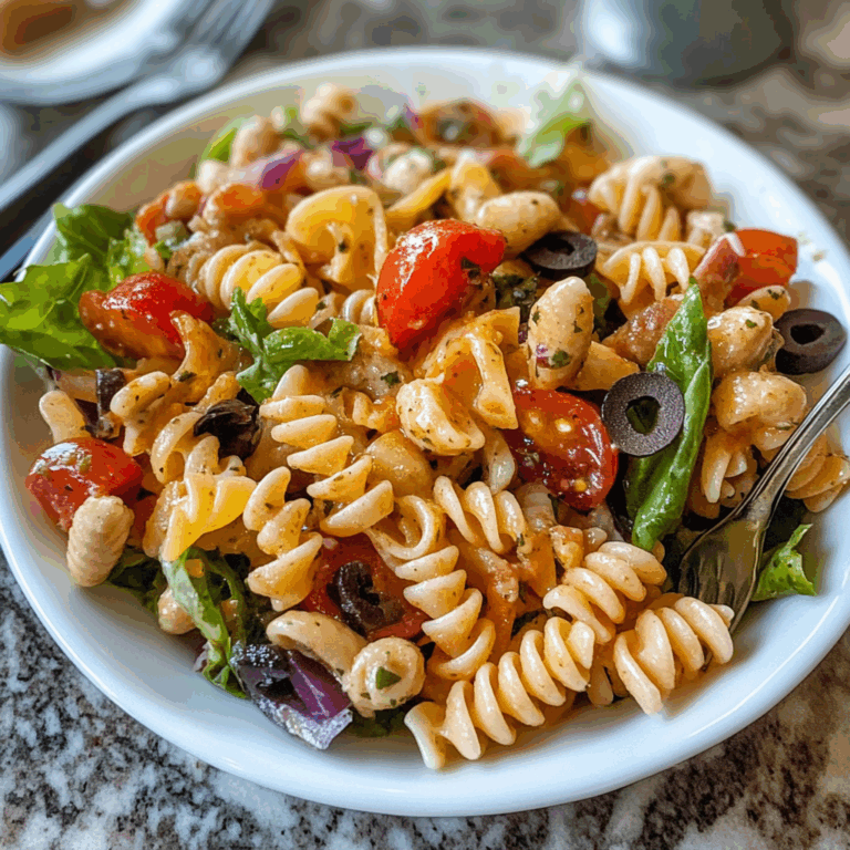 Pasta House Salad: A Flavorful Italian-Inspired Delight