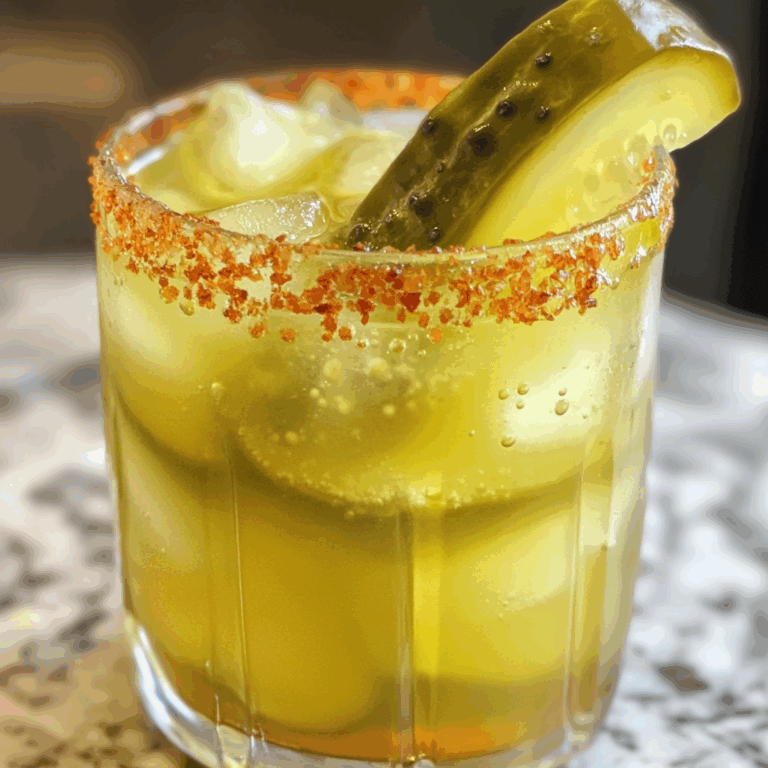Pickle Juice Cocktail: The Tangy Twist Your Drinks Need
