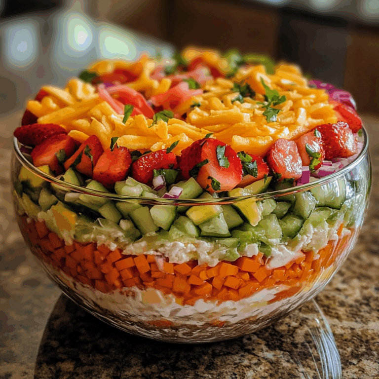 The Ultimate Seven Layer Salad: A Crowd-Pleasing Classic