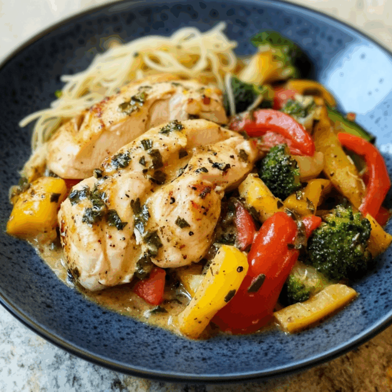 Slow Cooker Ranch Chicken and Veggies