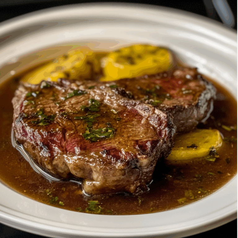 Slow Cooker Ranch Ribeye Steak