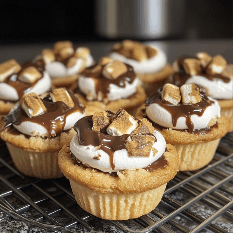 Irresistible S’mores Cookie Cups