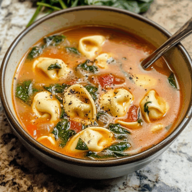 Spinach Tortellini Soup: A Comforting and Flavorful Recipe