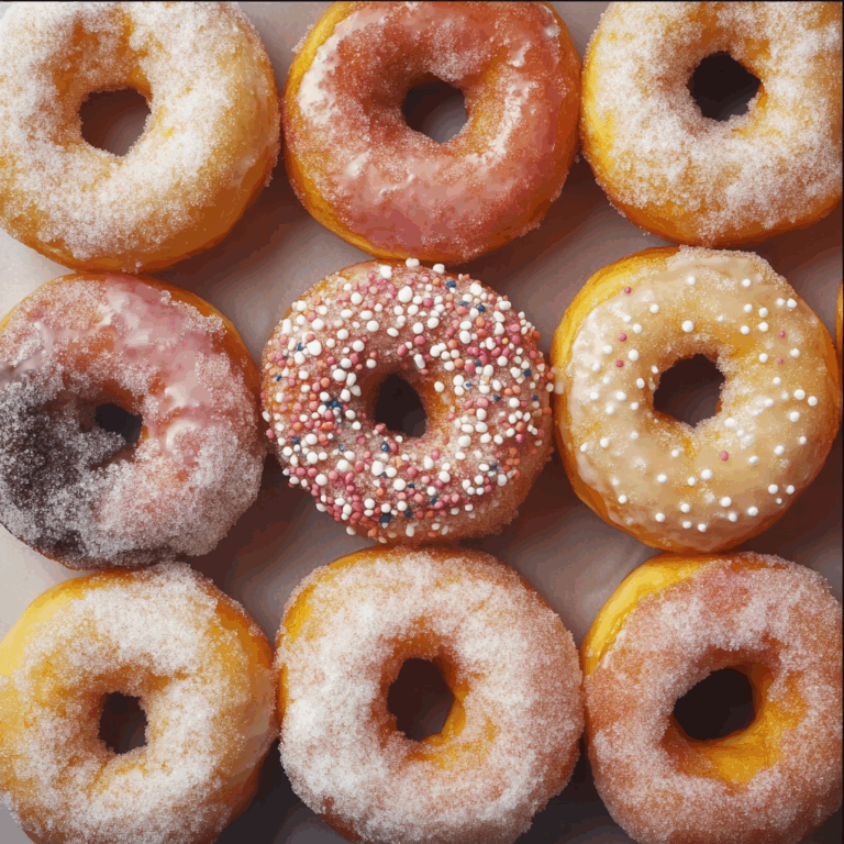 Irresistible Sugar-Coated Doughnuts