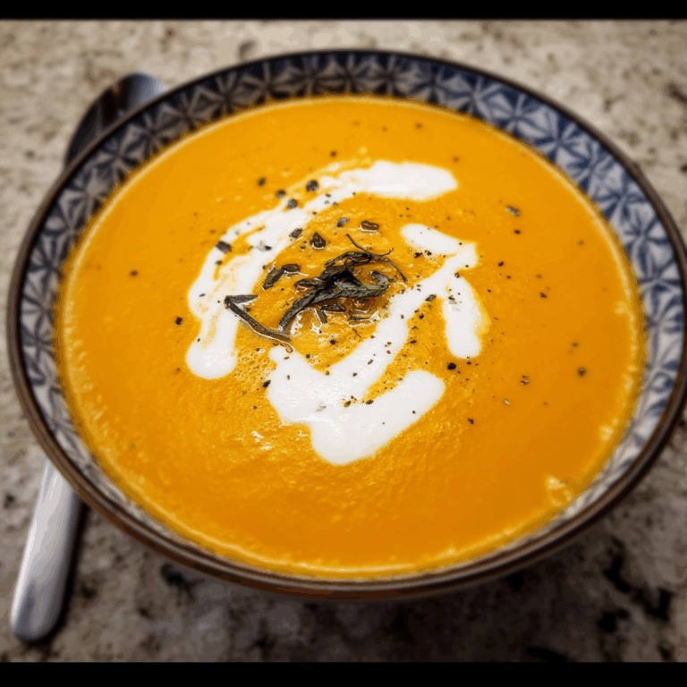 Creamy Sweet Potato Soup: A Cozy, Comforting Delight
